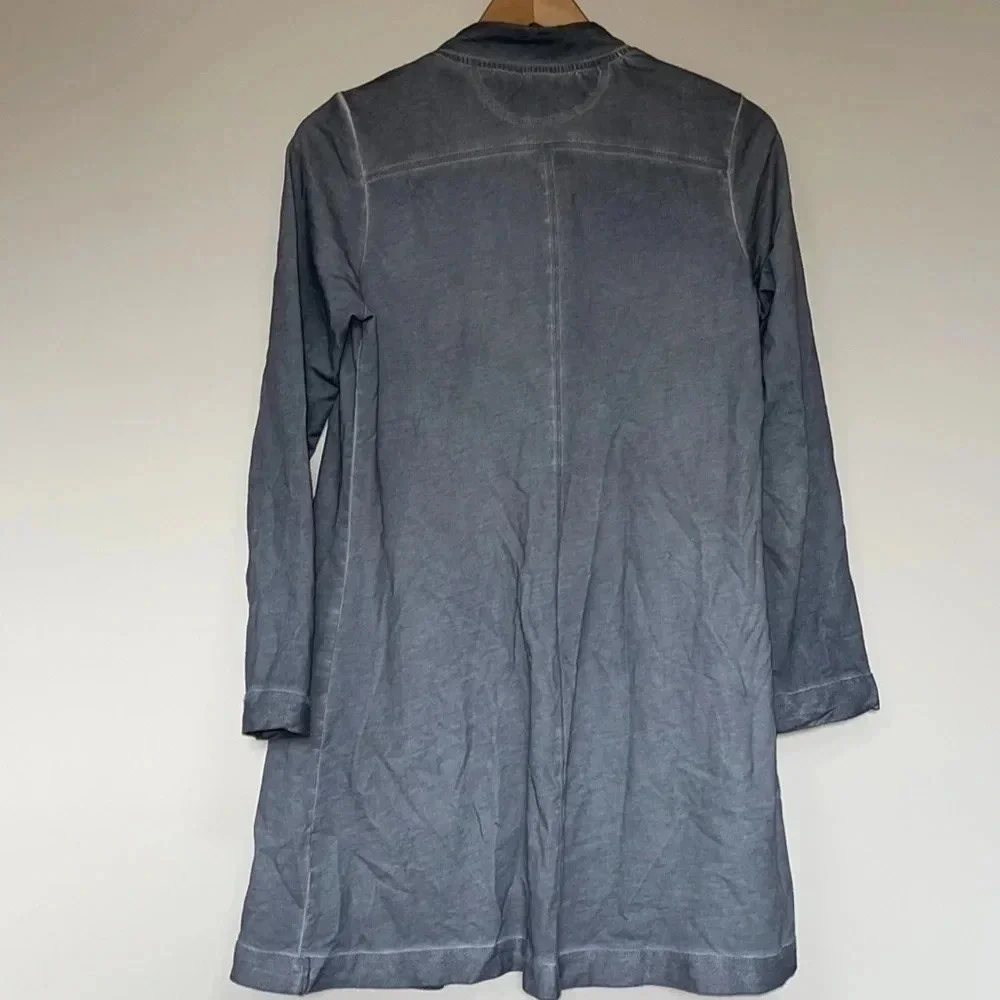 Soft‎ Surroundings Gray Women’s Cardigan Jacket Size Medium Med M - Picture 7 of 8